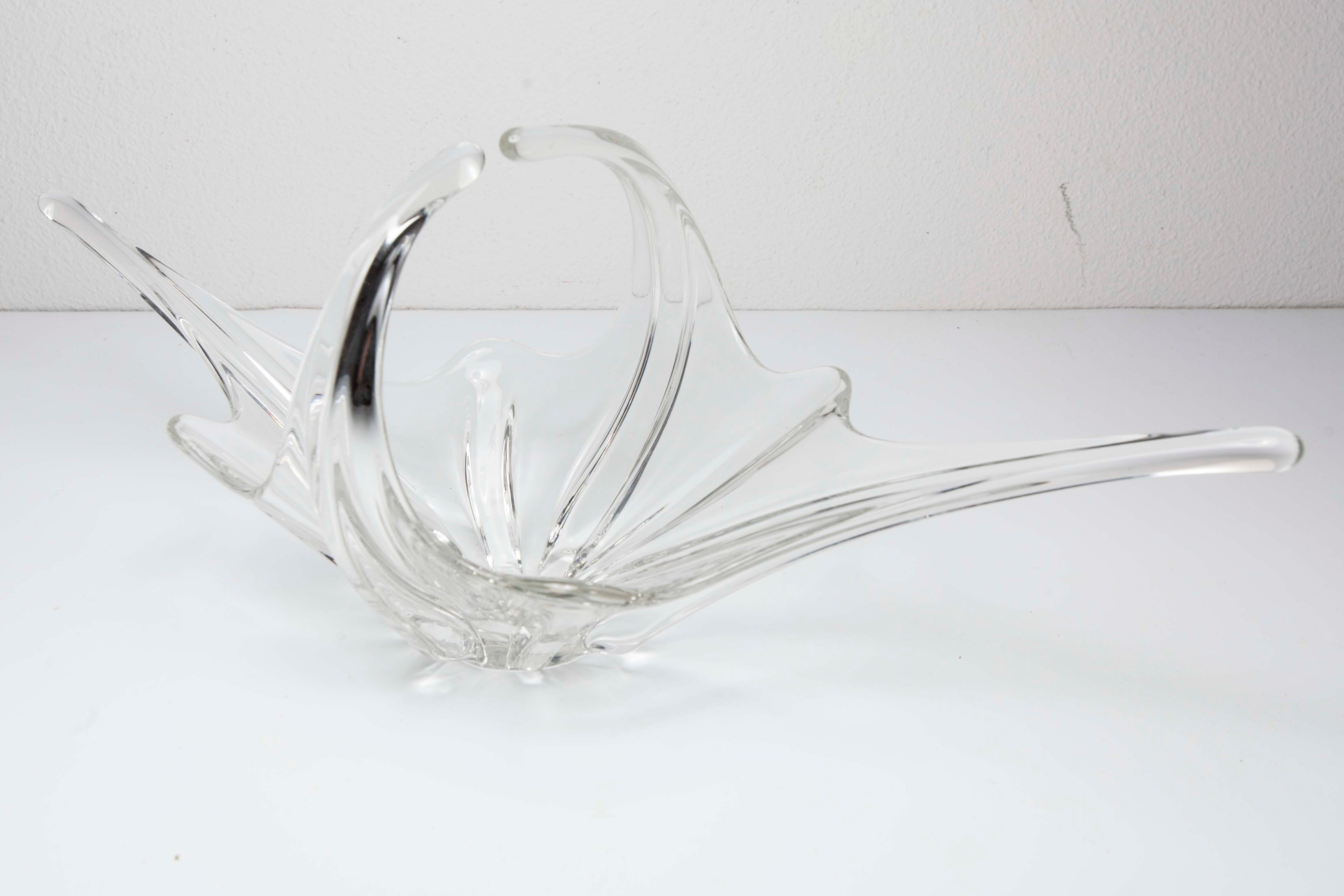 d'Arques crystal fruit dish