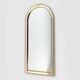 Large facet cut mirror with gilded frame by Deknudt, 1960s