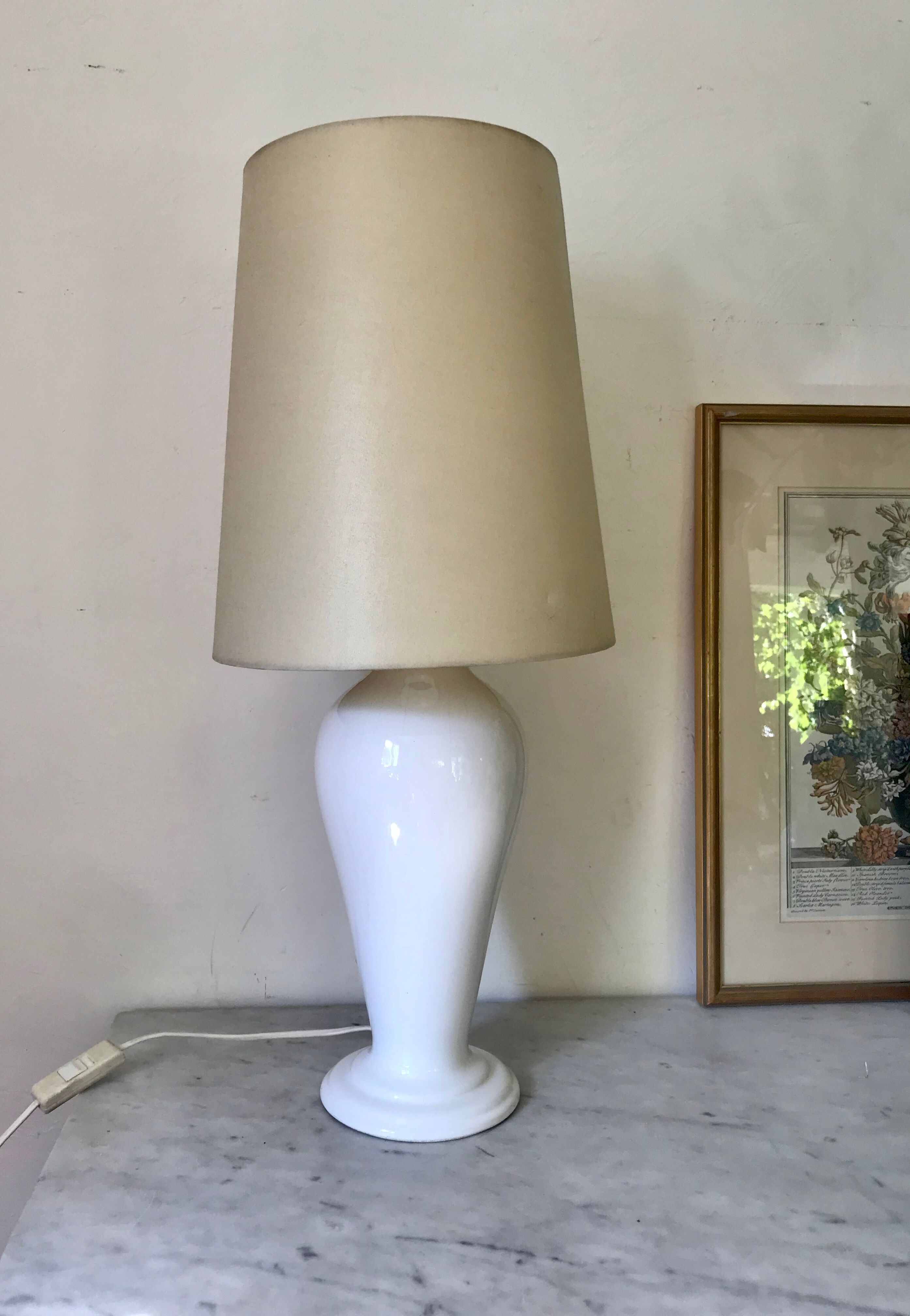 Vintage ceramic lamp