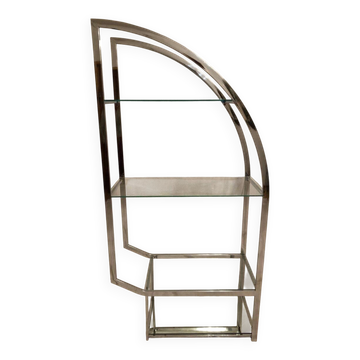 Vintage French shelving unit, 1960s