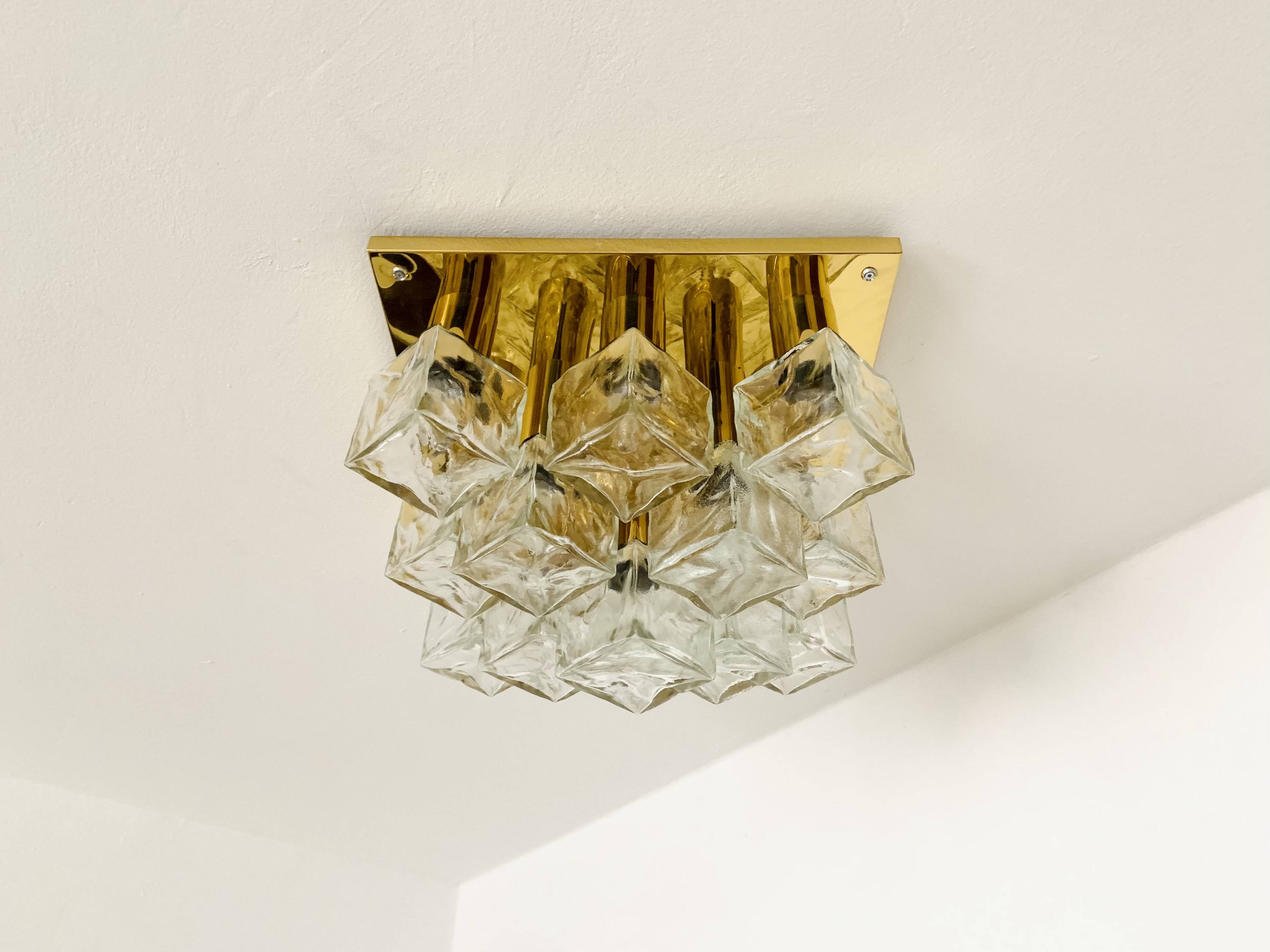 Ice Cube Flush Light by J.T. Kalmar