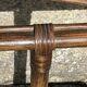 Vintage peacock tail bamboo rattan headboard from the 60s