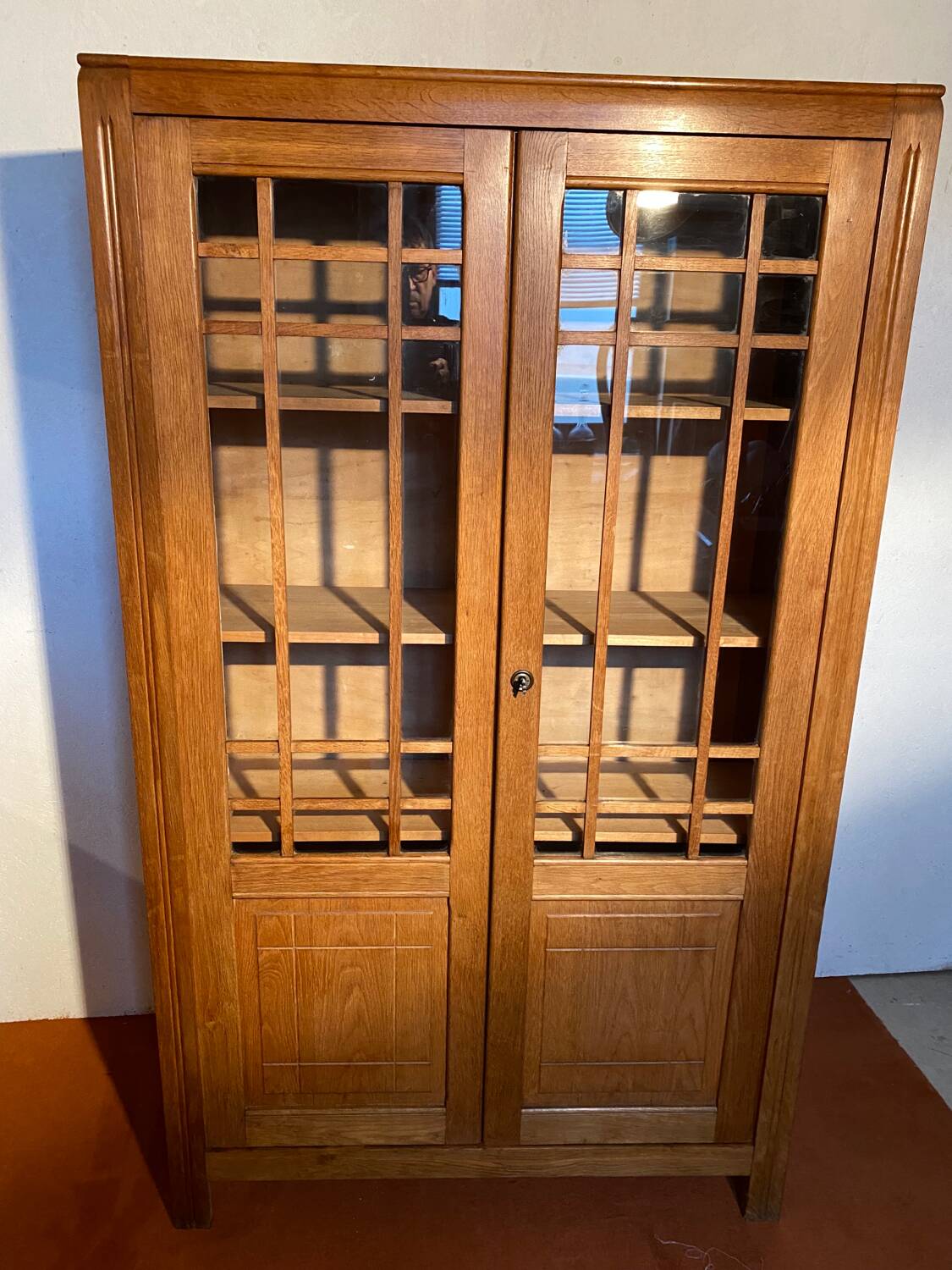 Vintage school cabinet