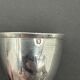 Silver egg cup, 19th century