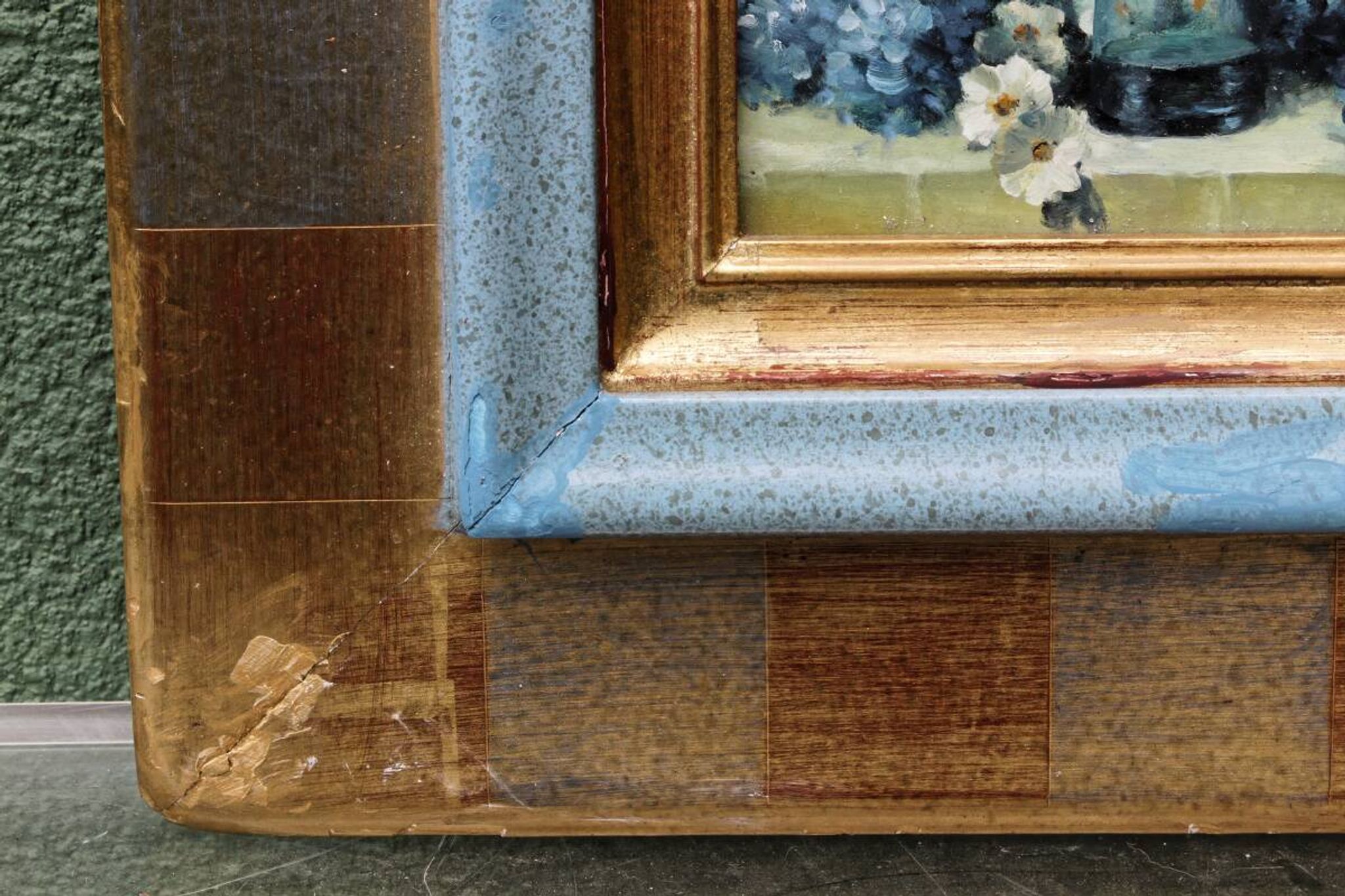 Nature morte, huile sur panneau, Jan Van Hoof