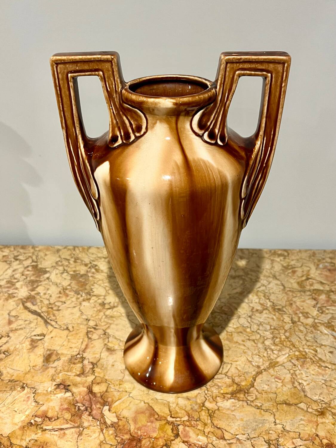 Pair of louis gueulle vases
