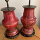 Lot lampes porcelaine