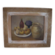 peinture Française huile sur panneau Nature Morte signé J. Paillou