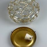 60s 70s ceiling lamp or wall lamp Bubble Glass Germany Space Age Design