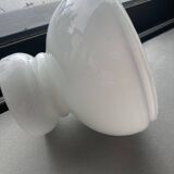 White opaline lampshade