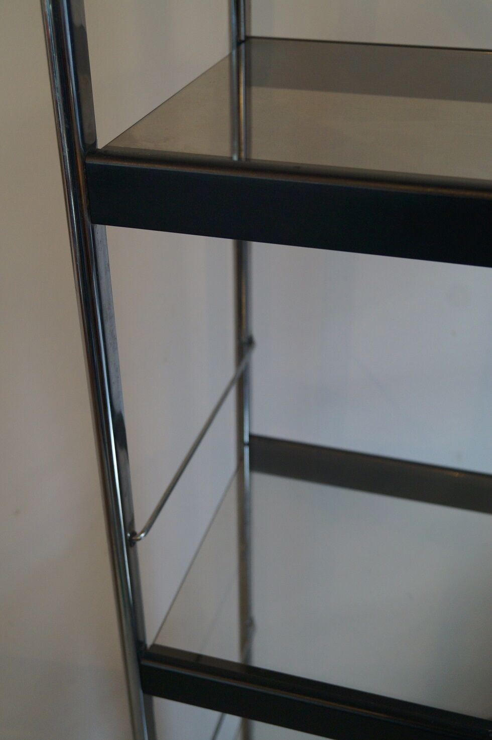 Bookcase 1970 chrome