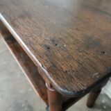 Draper table, oak wood console