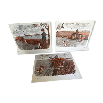 Lot de 3 affiches