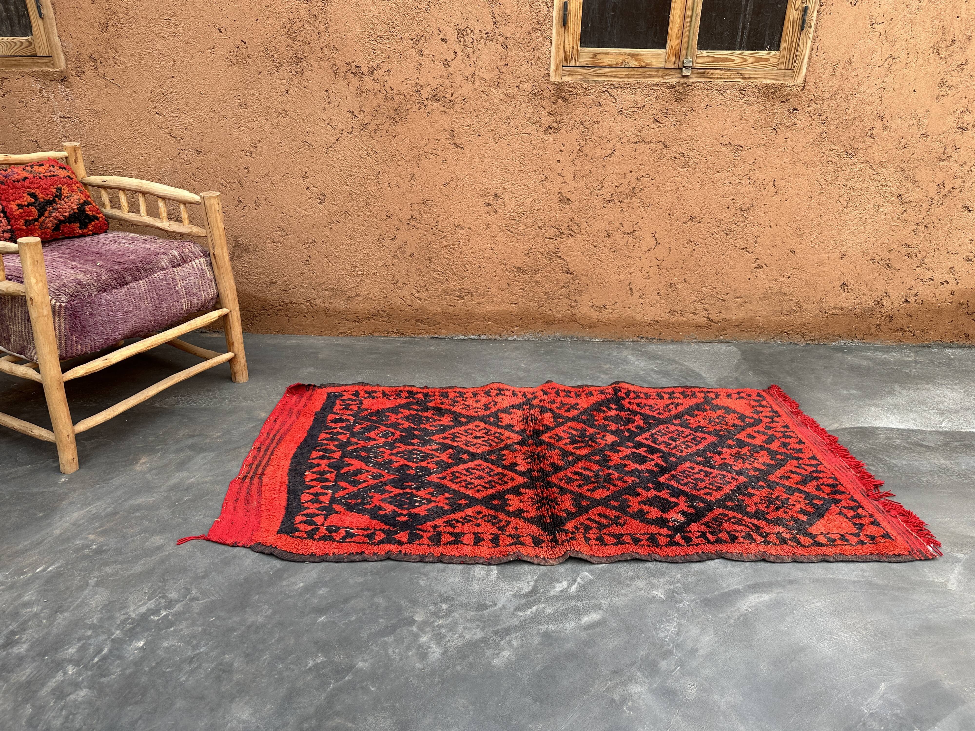 Moroccan carpet - 95 x 188 cm