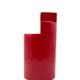 Franco Bettonica, red ceramic vase mod. fb1, Gabbianelli Italy ca. 1970