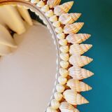 Mirror facing hand or hanging vintage shells