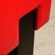 Poltrona Frau - Pair of armchairs in red leather and black beech - 2006 - IT.