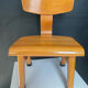 Vintage beech chair from the 1950s-60s.