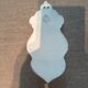 Rare wall-mounted shell fine earthenware C&M