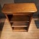 Solid wood shelf on legs