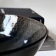 Footed ceramic glazed catchall, French design circa 1970.