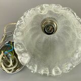 60s 70s lamp hanging lamp ball lamp bubble chrome glass space age design