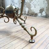 Brass coffee table by Petitot