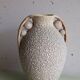 Old art deco granite enamel vase