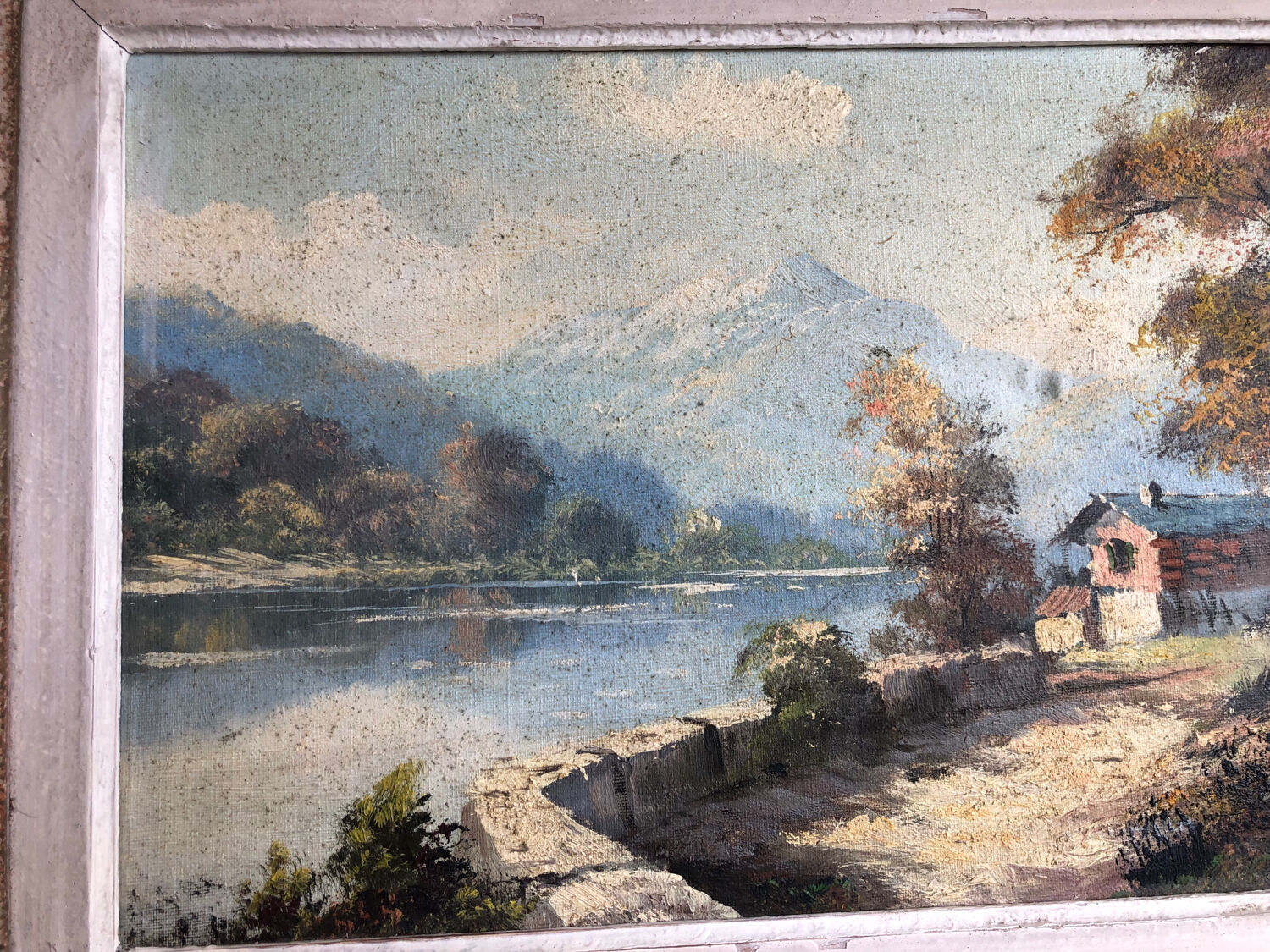 Mountain landscape painting