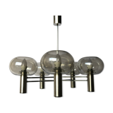 Chrome chandelier 1970