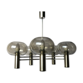 Chrome chandelier 1970