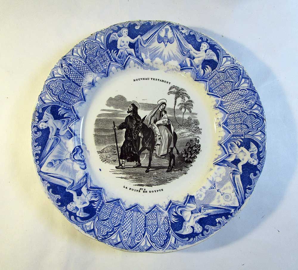 Wall plate Creil and Montereau