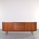 Mid-Century Teak Trio Sideboard by Nils Jonsson for Hugo Troeds, 1960s.