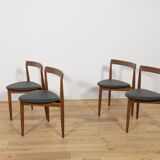 Mid-Century Teak Dining Table and Chairs Set by Hans Olsen for Frem Røjle, Denmark, 1950s, Set of 5