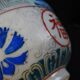 Bol à thé sur talon en porcelaine chinoise Dynastie Qing, début XXème