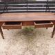 8-seater walnut farm table 199 cm 19th century