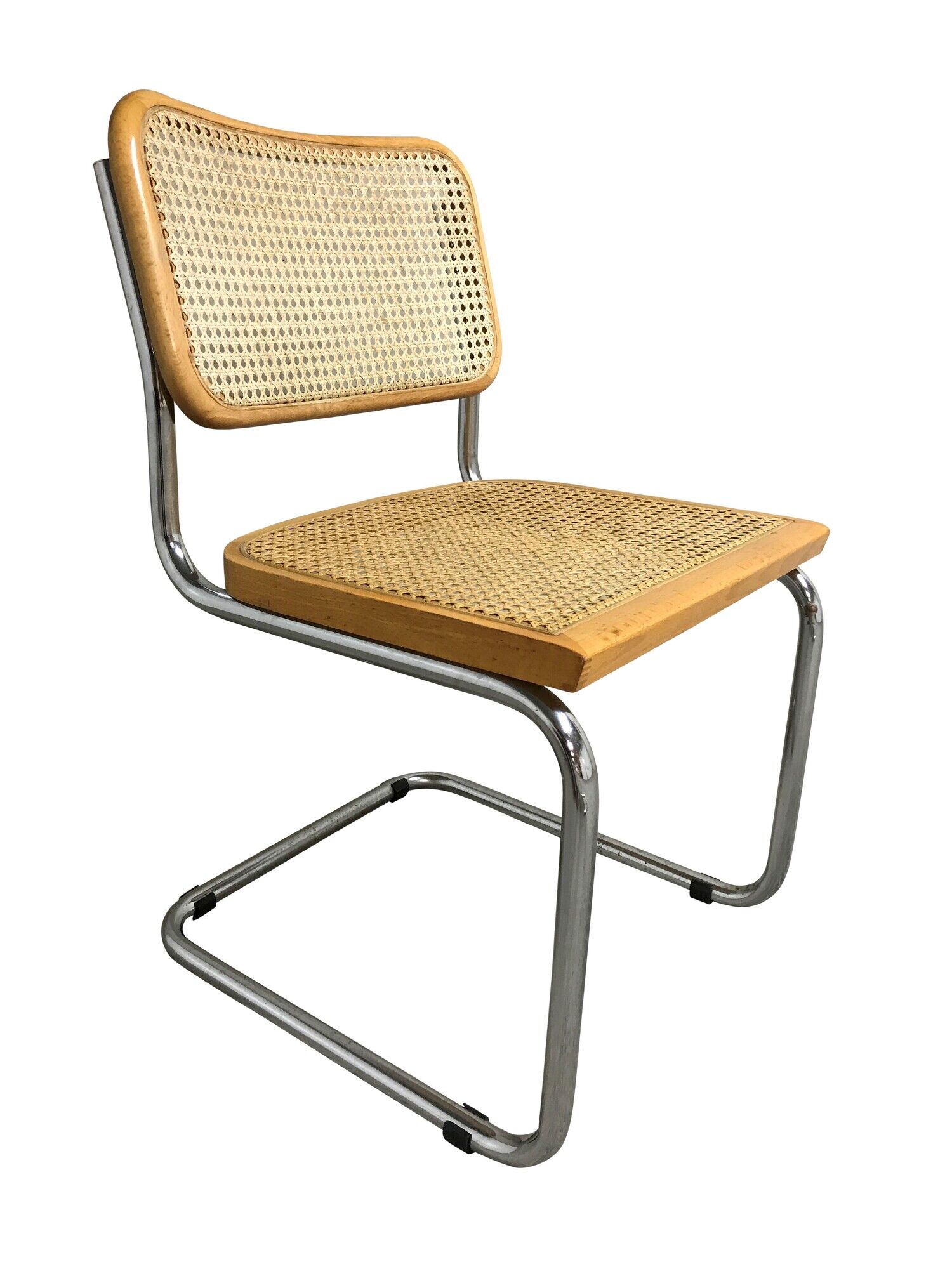 Lot de 6 chaises par Marcel Breuer Cesca fabriquées en Italie années 1970