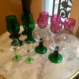 Set of wine glasses