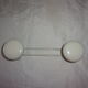 Old coat rack 2 metal hooks