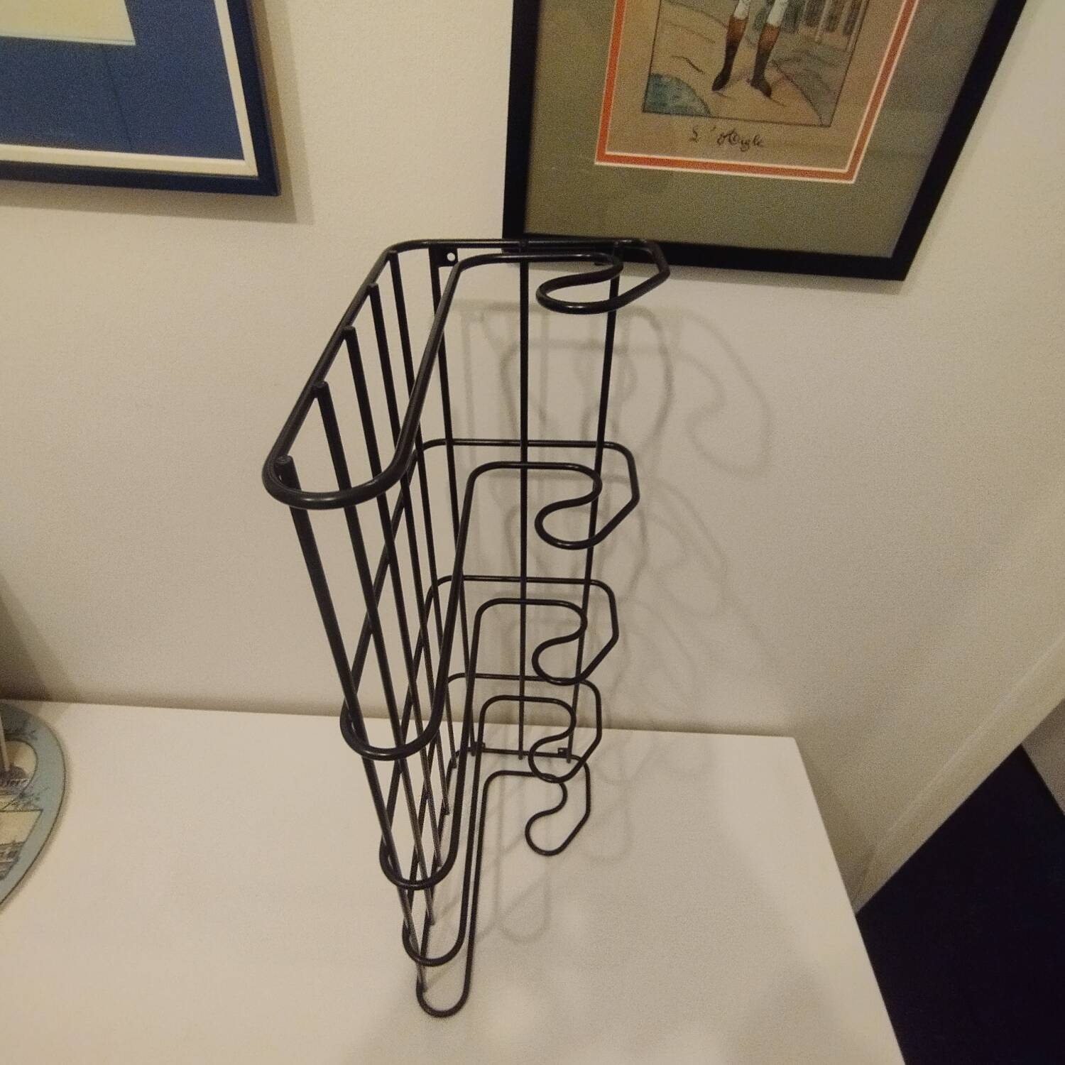 IKEA FRÄN Black coat rack by Louise Hederstrom