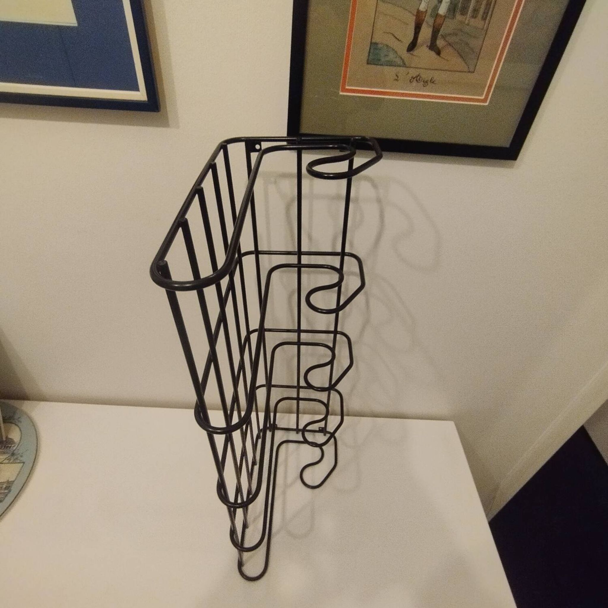 IKEA FRÄN Black coat rack by Louise Hederstrom