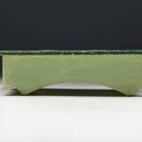 Green Art Populaire Side Table, France, 19th Century