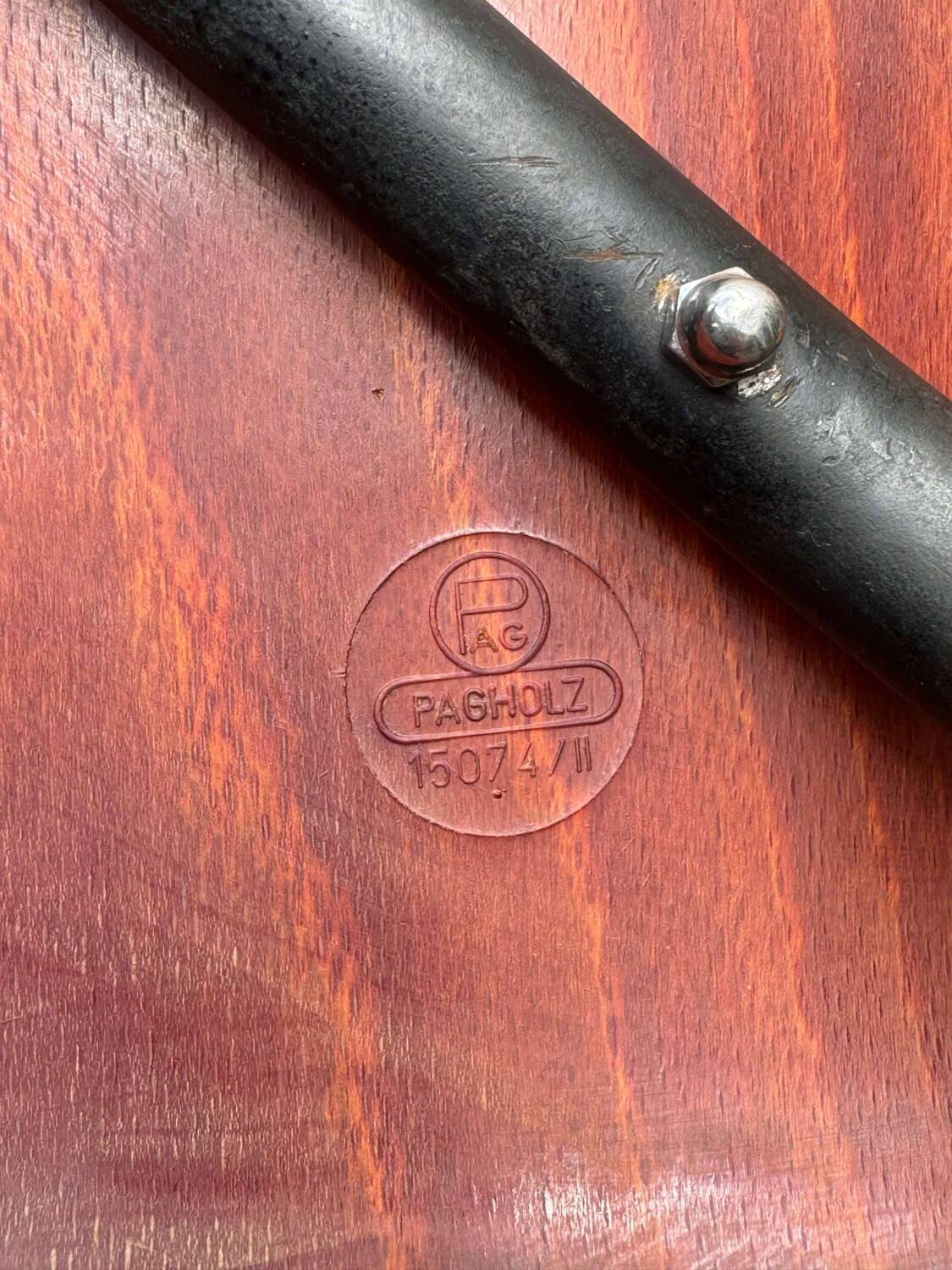 3 Pagholz chairs - Elmar Flöttoto, 1956