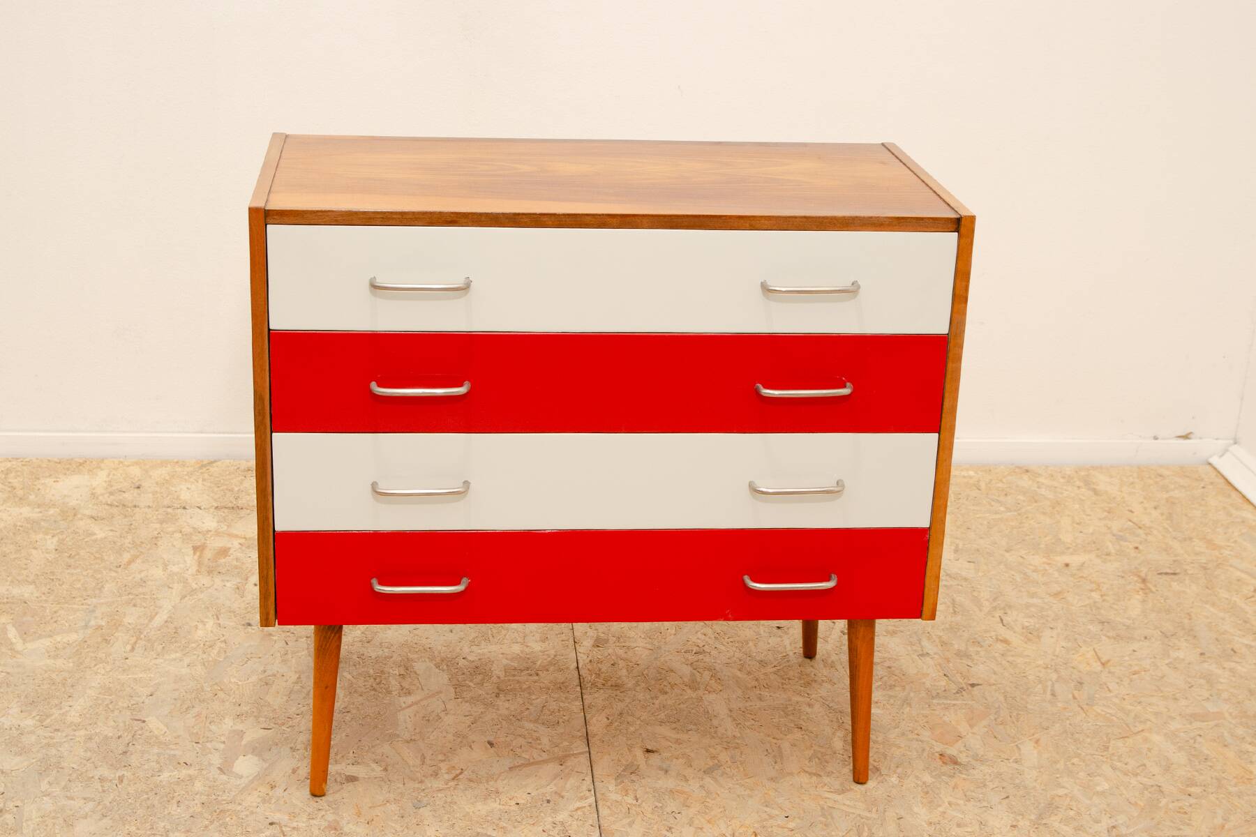 Mid century Eastern Bloc Vintage chest of drawers, 1970´s, Czechoslovakia