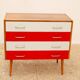 Mid century Eastern Bloc Vintage chest of drawers, 1970´s, Czechoslovakia