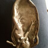 Empty pocket bronze art nouveau