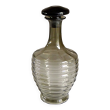 Art Deco Smoked Carafe