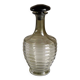 Art Deco Smoked Carafe