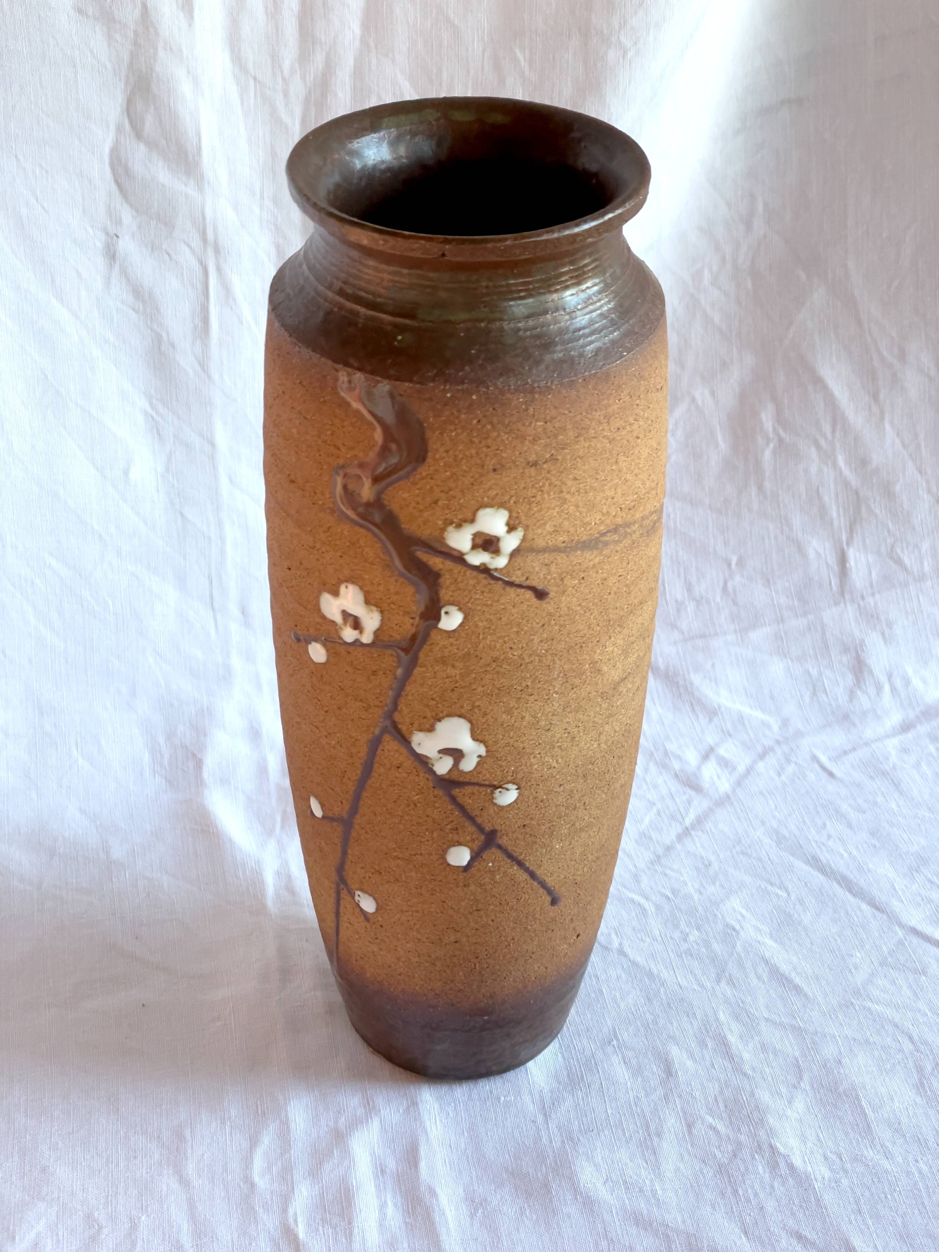 Vase japonais pour Ikebana années 70, période Showa