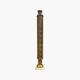 Super Rare Vintage Floor Lamp - Brass & Green Marble